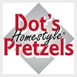 Dot's Pretzels brand logo for dotspretzels.com