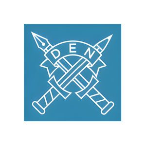 Double Edged Notes brand logo for doubleedgednotes.com
