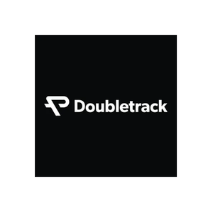 Double Track brand logo for doubletrackapparel.com