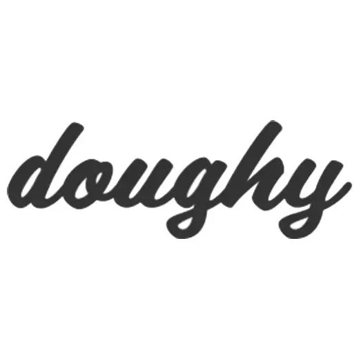Doughy brand logo for eatdoughy.com