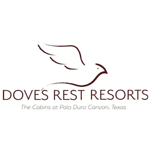 Doves Rest brand logo for dovesrestcabins.com