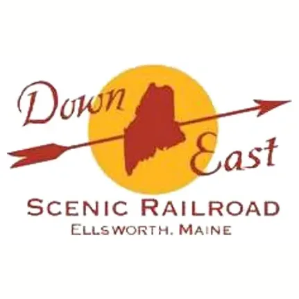downeastscenicrail brand logo for downeastscenicrail.org