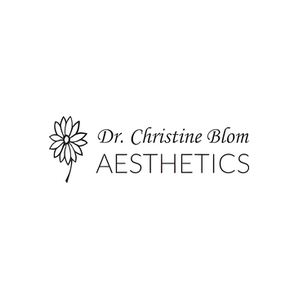 Dr. Christine Blom brand logo for drchristineblomaesthetics.ca