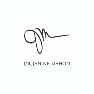 Dr. Janine Mahon brand logo for drjaninemahon.com