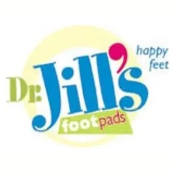 Dr. Jill's brand logo for drjillsfootpads.com