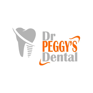 Dr. Peggy's brand logo for drpeggysdental.com
