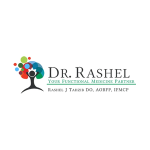 Dr. Rashel brand logo for drrashel.com