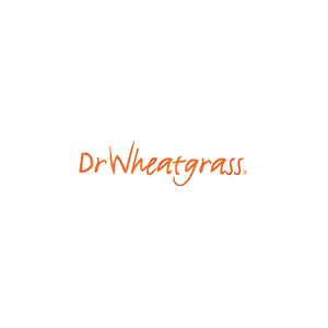 Dr. Wheatgrass brand logo for drwheatgrass.com.au