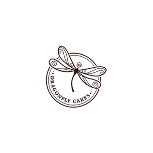 dragonflycakes brand logo for dragonflycakes.com