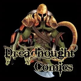 Dreadnought Comics brand logo for dreadnoughtcomics.com