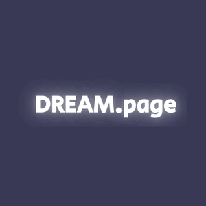 Dream Page brand logo for dream.page