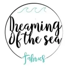 Dreaming of the Sea brand logo for dreamingoftheseafabrics.com
