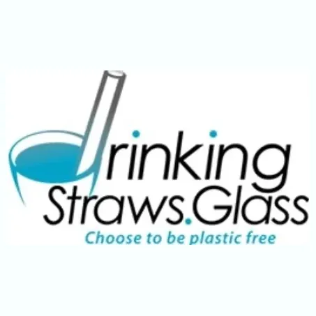 Drinking Straws.glass brand logo for drinkingstraws.glass