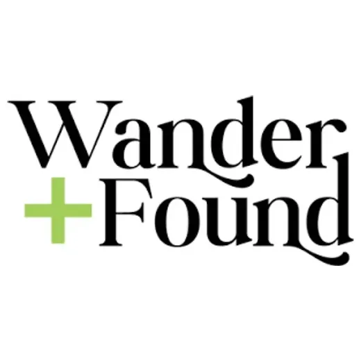 drinkwanderandfound brand logo for drinkwanderandfound.com