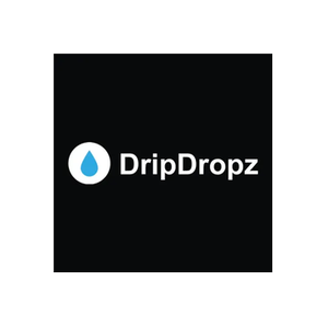 DripDropz brand logo for dripdropz.io