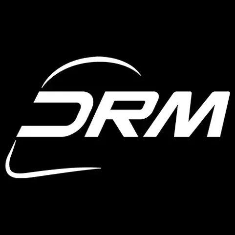 DRM Helmets brand logo for drmhelmets.com