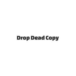 Drop Dead Copy brand logo for dropdeadcopy.com