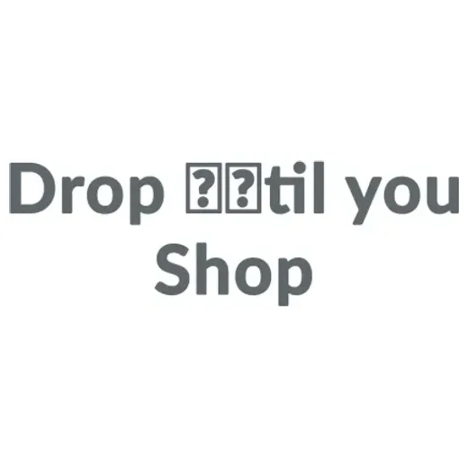 Drop Til You Shop brand logo for droptilyoushop.com