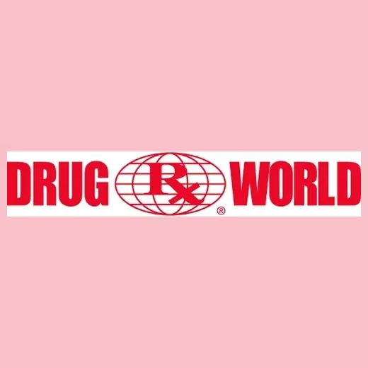 Drug World brand logo for drugworld.com