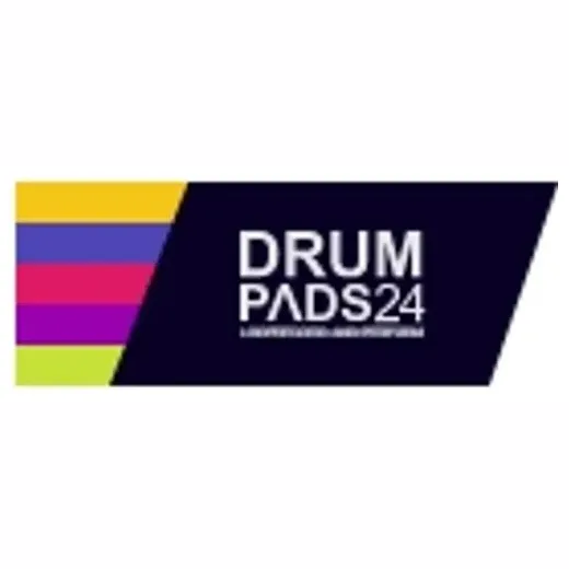 Drum Pads 24 brand logo for drumpads24.com
