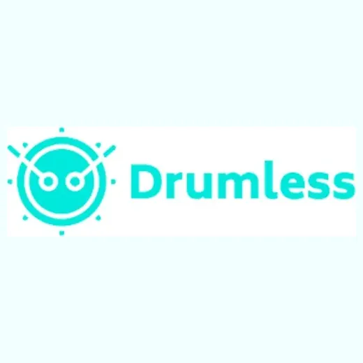 Drumless brand logo for drumless.app