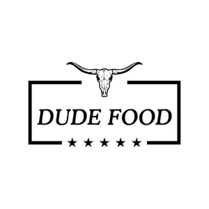 dudefoods brand logo for dudefoods.co