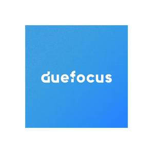 duefocus brand logo for duefocus.com