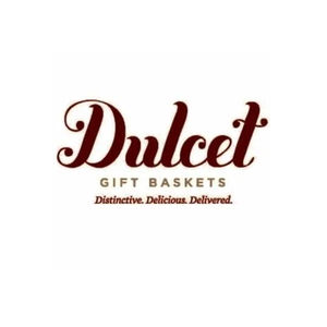 Dulcet Gift Baskets brand logo for dulcetgiftbaskets.com
