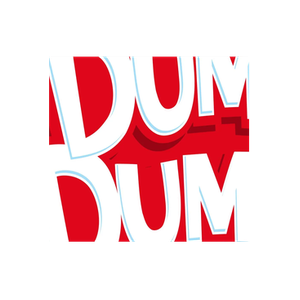 Dum Dum Pops brand logo for dumdumpops.com