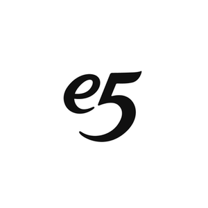 e5 brand logo for e5.be