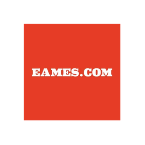 Eames brand logo for eames.com