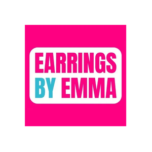 Earrings by Emma brand logo for earringsbyemma.com