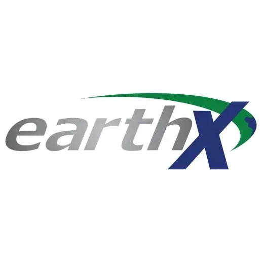 earthxbatteries brand logo for earthxbatteries.com
