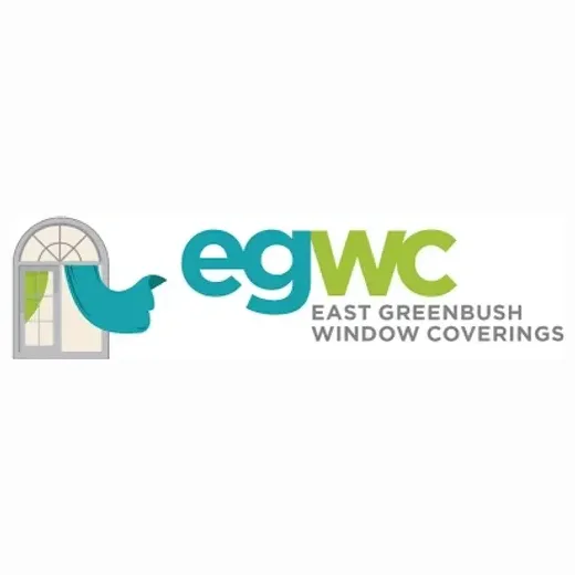 East Greenbush Window Coverings brand logo for eastgreenbushwindowcoverings.com