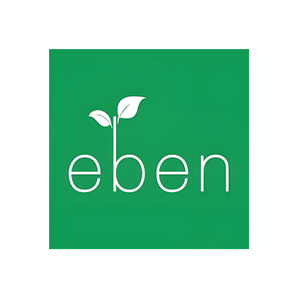 Eben Naturals brand logo for ebennaturals.com