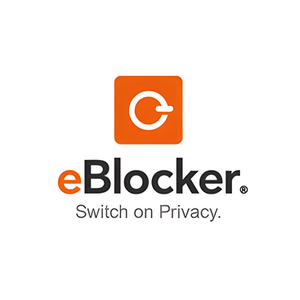 eBlocker brand logo for eblocker.com
