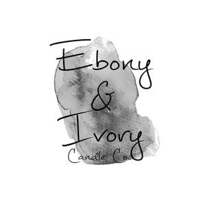 Ebony & Ivory Candle Co brand logo for ebonyandivorycandleco.com