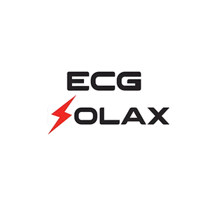 ECG Solax brand logo for ecgsolax.com