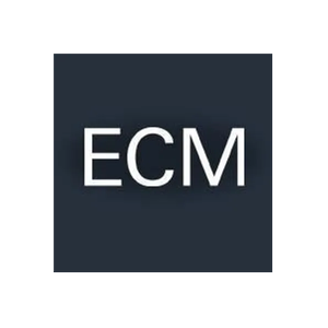 ECM Records brand logo for ecmrecords.com
