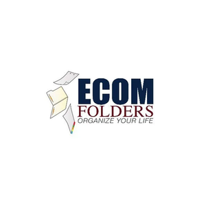 Ecom Folders brand logo for ecomfolders.com