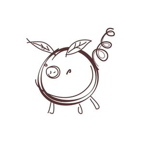 Ecopiggy brand logo for ecopiggy.com
