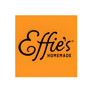 Effie's Homemade brand logo for effieshomemade.com