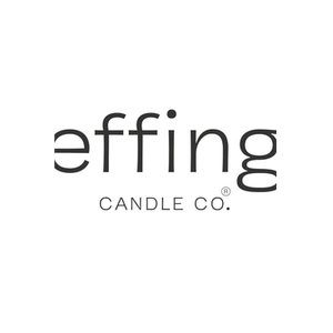 Effing Candle Co. brand logo for effingcandleco.com
