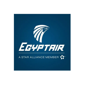 EgyptAir brand logo for egyptair.com