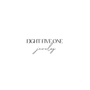 Eight Five One brand logo for eightfiveonejewelry.com