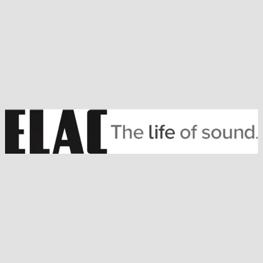 ELAC brand logo for elac.com
