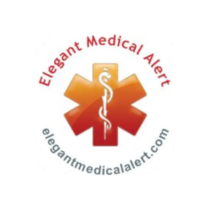 Elegant Medical Alert brand logo for elegantmedicalalert.com