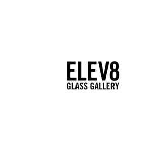 Elev8 Glass Gallery brand logo for elev8glassgallery.com