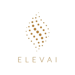 Elevai brand logo for elevaiskincare.com