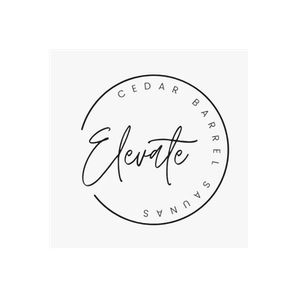 Elevate Saunas brand logo for elevatesaunas.com.au
